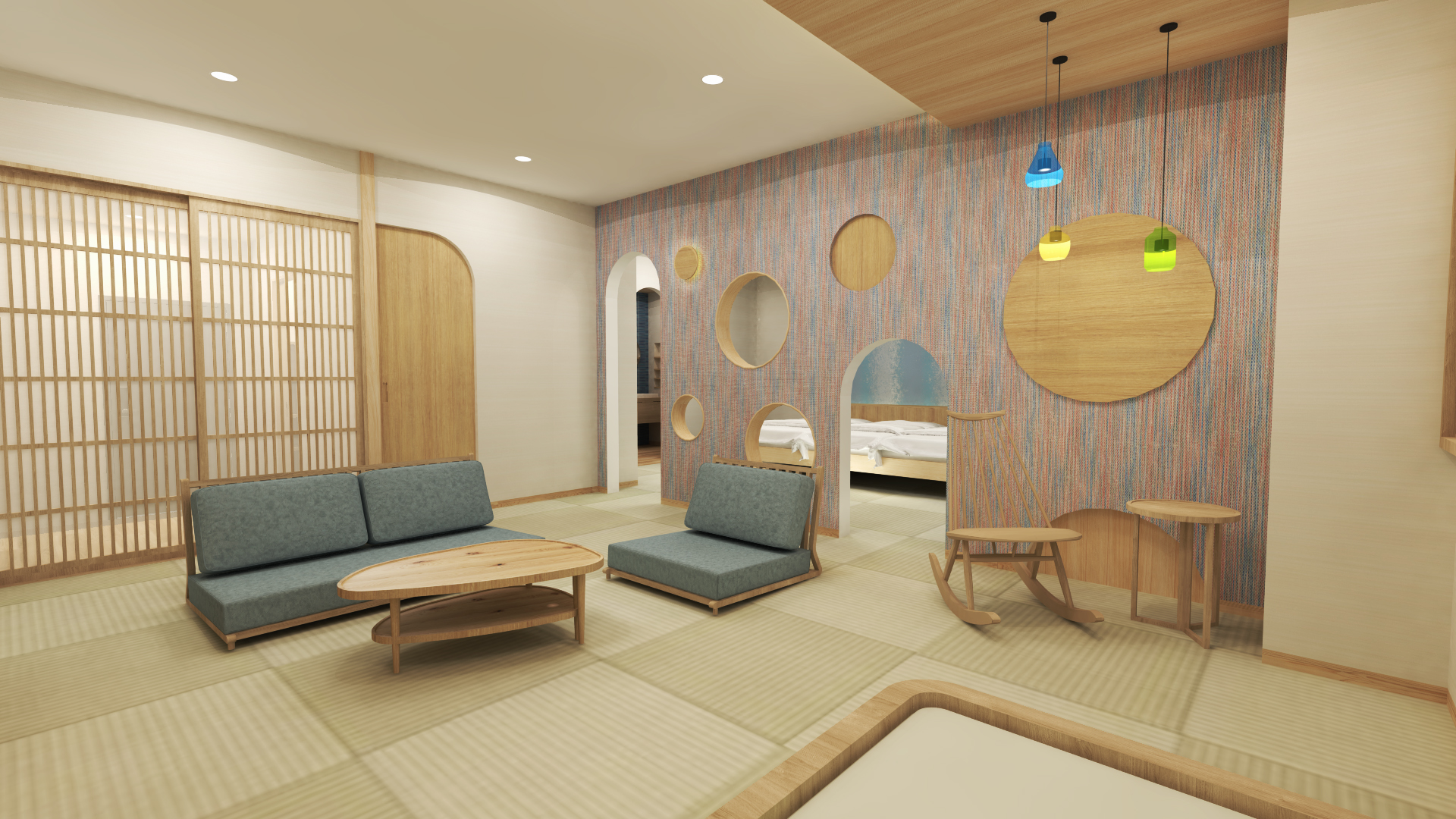 旅館客室改装のデザインコンセプト設計