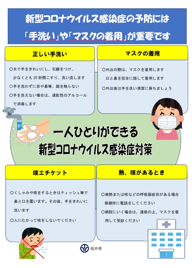 県 コロナ 福井